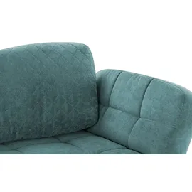 Nehl Liege Greta Mikrofaser 182 x 79 x 86 cm Türkis/Petrol mit Schlaffunktion