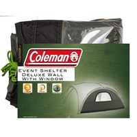 Coleman Seitenwand für Event Shelter Deluxe, 1 Pavillon Seitenteil mit Fenster, Seitenplane, dient auch als Sonnenschutz, Wasserabweisend, Grün