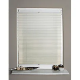 Schmidt Plissee Uni 70 x 130 cm Polyester Beige Creme