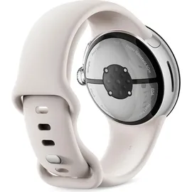 Google Pixel Watch 2 Wi-Fi polished silver Sportarmband porcelain