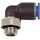Riegler L-Steckverschraubung »Blaue Serie «, drehbar, G 3/8 außen, Ø6 mm