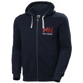 HELLY HANSEN HH LOGO FULL ZIP HOODIE Herren Blau S