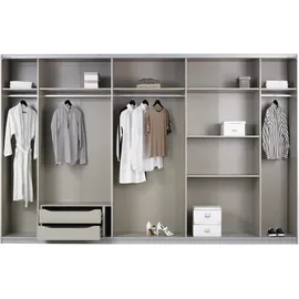 Rauch Schwebetürenschrank Dobene 360 x 210 x 62 cm Beige/Braun