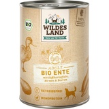 Wildes Land | Ente mit Süßkartoffeln, Birnen & Beeren | BIO Adult | x 400 g