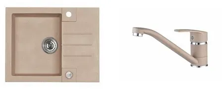 Alveus Set mit Spüle und Armatur SETA041