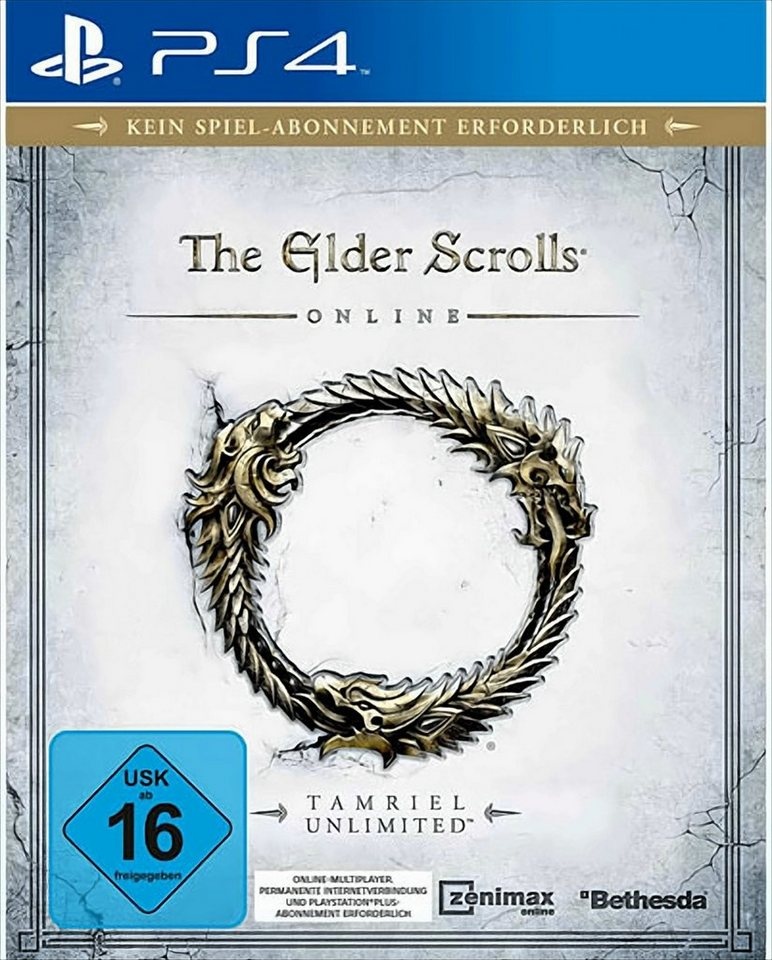 Elder Scrolls Online Tamriel Unlimited inkl. Morrowind Playstation 4