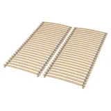 Premium Rollrost 160x200, Lattenrost aus Birke mit 28 Latten, Germany, fertig montiert und gerollt, Traglast 130Kg