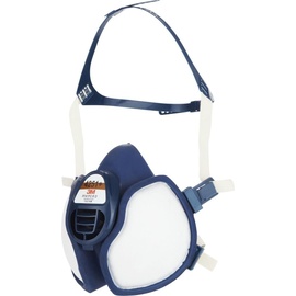 3M Atemschutzmaske 4251+ A1P2, Halbmaske für Farbspritzarbeiten, 1 Maske