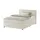 Möbel Kraft Boxspringbett 127 x 104 cm H3 Creme
