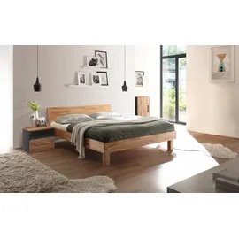 Hasena Forti 120 x 200 cm Fußhöhe 25 cm kernbuche natur