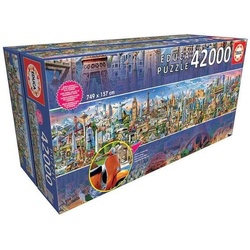 Puzzle Educa Einmal um die Welt 42000 Teile