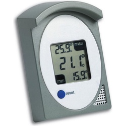 TFA Thermometer 30.1017.10 Grau, Thermometer + Hygrometer, Grau