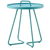 Cane-Line On-the-move Beistelltisch Ø 44 x 54 cm aqua