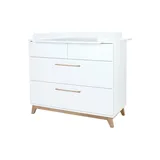 Wickelkommode Lina Lina , weiß , Maße (cm): B: 115 H: 194