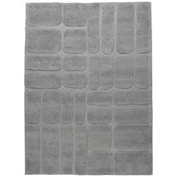 Wollteppich Bermudez Grau ca. 160x230cm