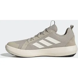 adidas Terrex Boat Climacool Shoes, Wonder Beige/Chalk White/Semi Impact Orange, 47 1/3 EU