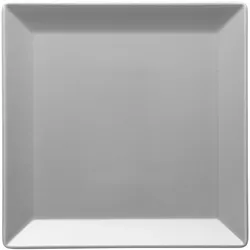 Teller MANHATTAN CITY grau - LB 21x21 cm