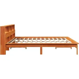 vidaXL Massivholzbett 180 x 200 cm Braun