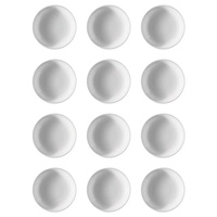 Thomas Porzellan Suppenteller Suppenteller 22 cm - TREND Weiß - 12 Stück, (12 St), Porzellan, spülmaschinenfest und mikrowellengeeignet weiß