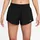 Nike One Dri-FIT Mid-Rise Sport-Shorts Schwarz XL