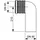 TECE WC-Ablaufbogen DN 90 für Trockenbaumodule, PP,