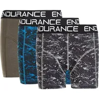 Endurance Boxershorts 3er-Pack Olpino BLAU|grau 152-164cm 10-11J