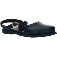 El Naturalista Damen. N5874 ARENISCA Flache Sandale, Black, 38