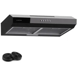 Klarstein Contempo 60 Deckenhaube 60 cm Schwarz