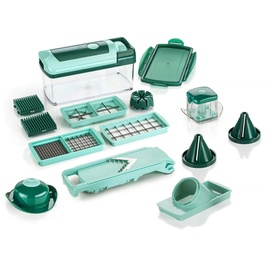 Genius Nicer Dicer Fusion 16-tlg. smaragdgrün