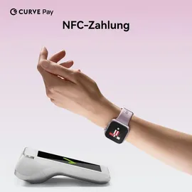 Huawei Watch Fit 5 BT 42 mm Aluminiumgehäuse Silber Weißes Fluorelastomer-Armband M/L
