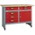 Küpper Werkbank (L x B x H: 60 x 120 cm, Anzahl Schubladen: 6 Stk.)
