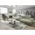 die planbar Ecksofa L-Form Polyester mit Federkern-Polsterung 3-Sitzer Grün