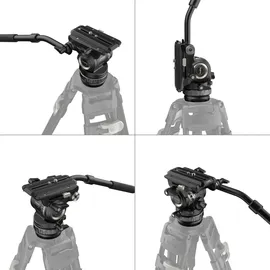 SmallRig Professioneller Fluidkopf PH8