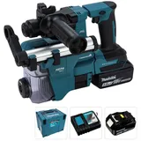 Makita DHR183RTWJ inkl. 2 x 5,0 Ah + Ladegerät + Staubabsaugung + Koffer