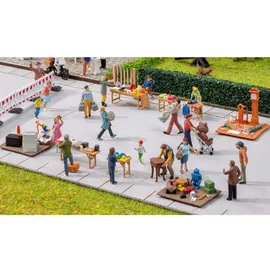 NOCH Figuren-Themenwelt Flohmarkt Set-2 H0