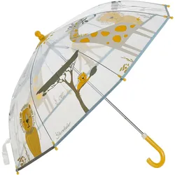 Stockregenschirm STERNTALER "Safari", Kinder, transparent, Regenschirme, für Kinder