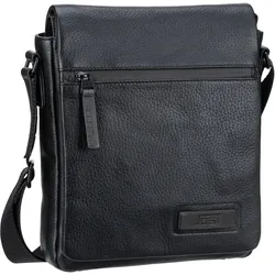 Jost Umhängetasche Stockholm Shoulder Bag Flap S Umhängetaschen   Schwarz Herren 