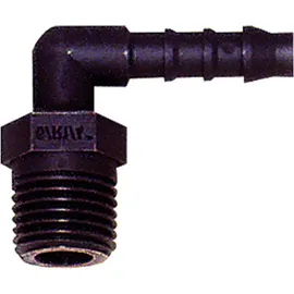 Riegler Winkel-Einschraubstutzen R 3/8 a. für Schlauch LW 6 mm, PA 6