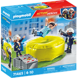 Playmobil City Action - Feuerwehrleute mit Luftkissen