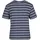 URBAN CLASSICS Ladies Striped Boxy Tee - Weiß