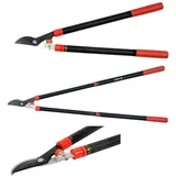 TRIZERATOP Teleskop Astschere, Baumschere, 63 - 96 cm, Schnitt bis 35mm
