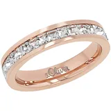s.Oliver Damen Ring Edelstahl, ROSÉGOLD, 52