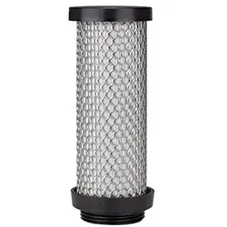Aktivkohleelement, Aktivkohle-POM, Körper aus Aluminium, BG 3