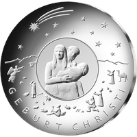 Münze Deutschland 25-Euro-Sammlermünze 2021 Weihnachten – Geburt Christi