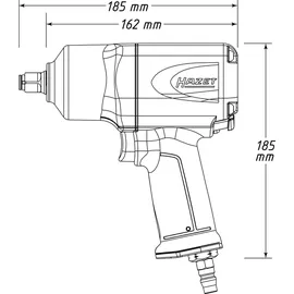 HAZET 9012EL-SPC Druckluft-Schlagschrauber