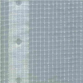 KLASEBO® Gitterplane für Gerüste 4,10 x 20 m 200 g/m2 Weiss/Transluzent