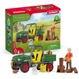 Schleich Farm World Waldbauer mit Fahrzeug