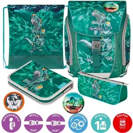 Herlitz Schulranzen-Set FiloLight Plus Heavy Metal