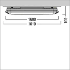 zumtobel Group LED-Feuchtraumleuchte AMP L 4600 #42930416