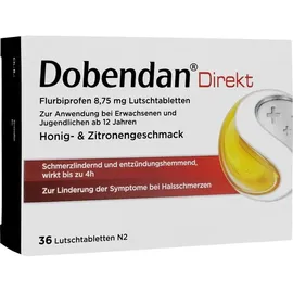 Dobendan Direkt Flurbiprofen 8,75 mg Lutschtabletten 36 St.